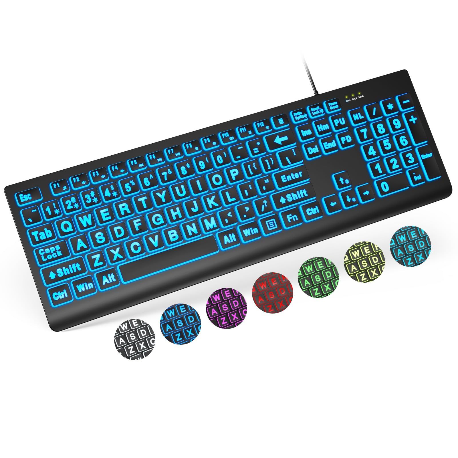 Клавіатура  з RGB підсвіткою