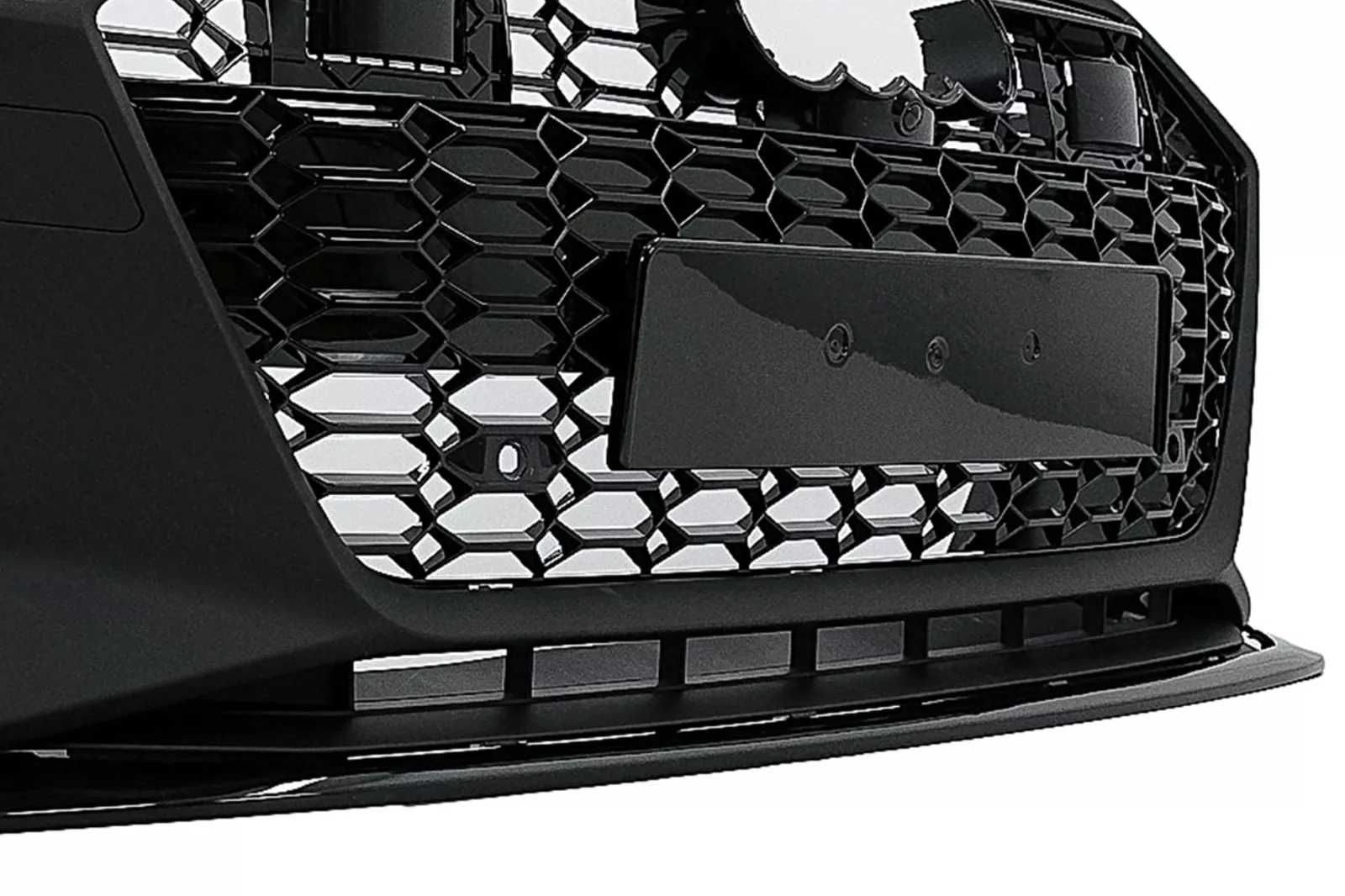 Para-choque frontal Audi A6 C8 4K após o visual RS6 2018 + grelha