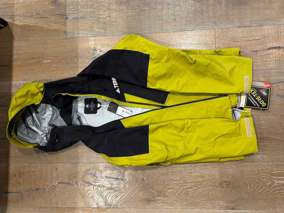 Kurtka GORE-TEX adidas TERREX GORE-TEX Pro Jacket - pulse olive roz. S