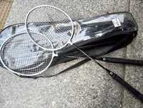 Conjunto Raquetes Badminton + rede