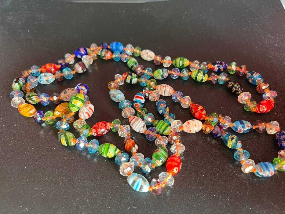 Кольє муранське скло