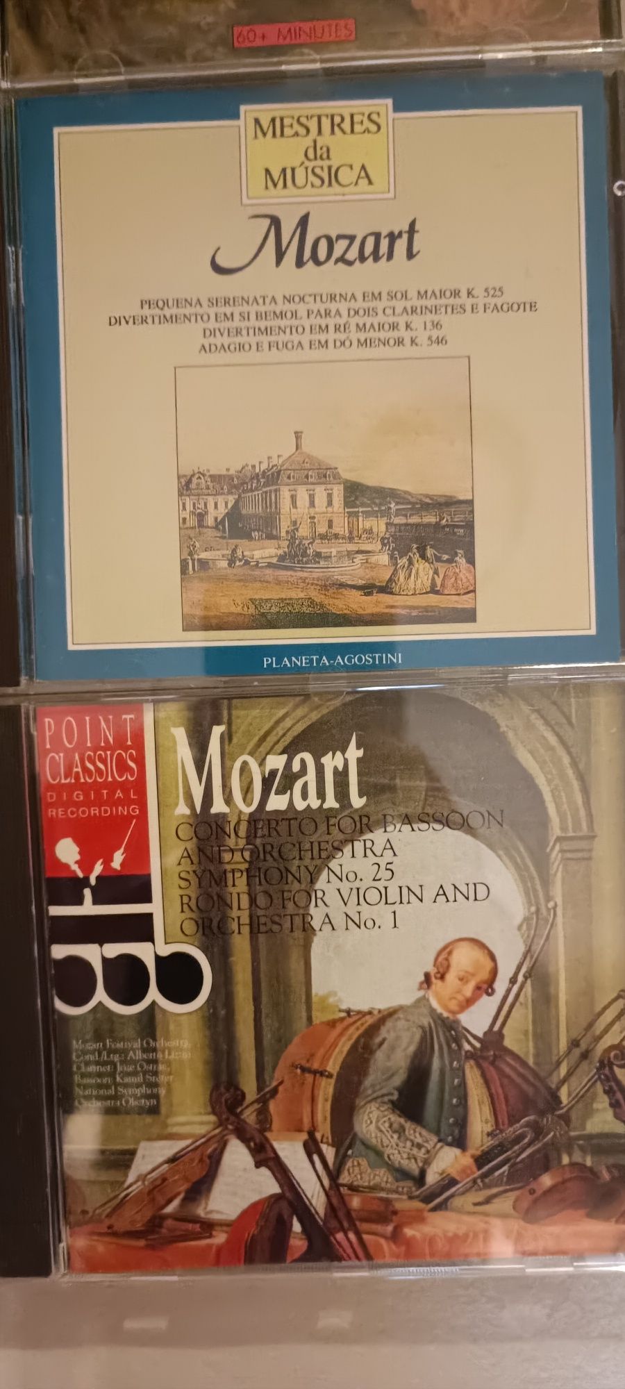 Coleção de 12 CDs Mozart
