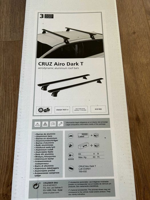 Belki bagażnika CRUZ Airo T