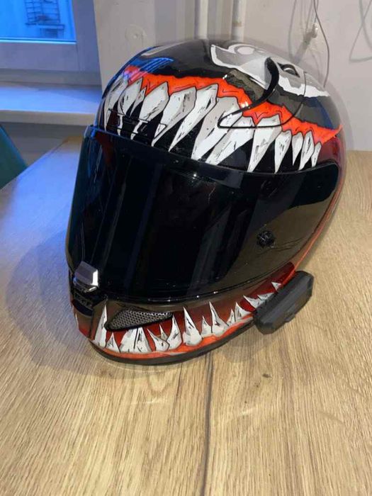 Kask rpha 11 venom rozm. L + intercom cardo spirit
