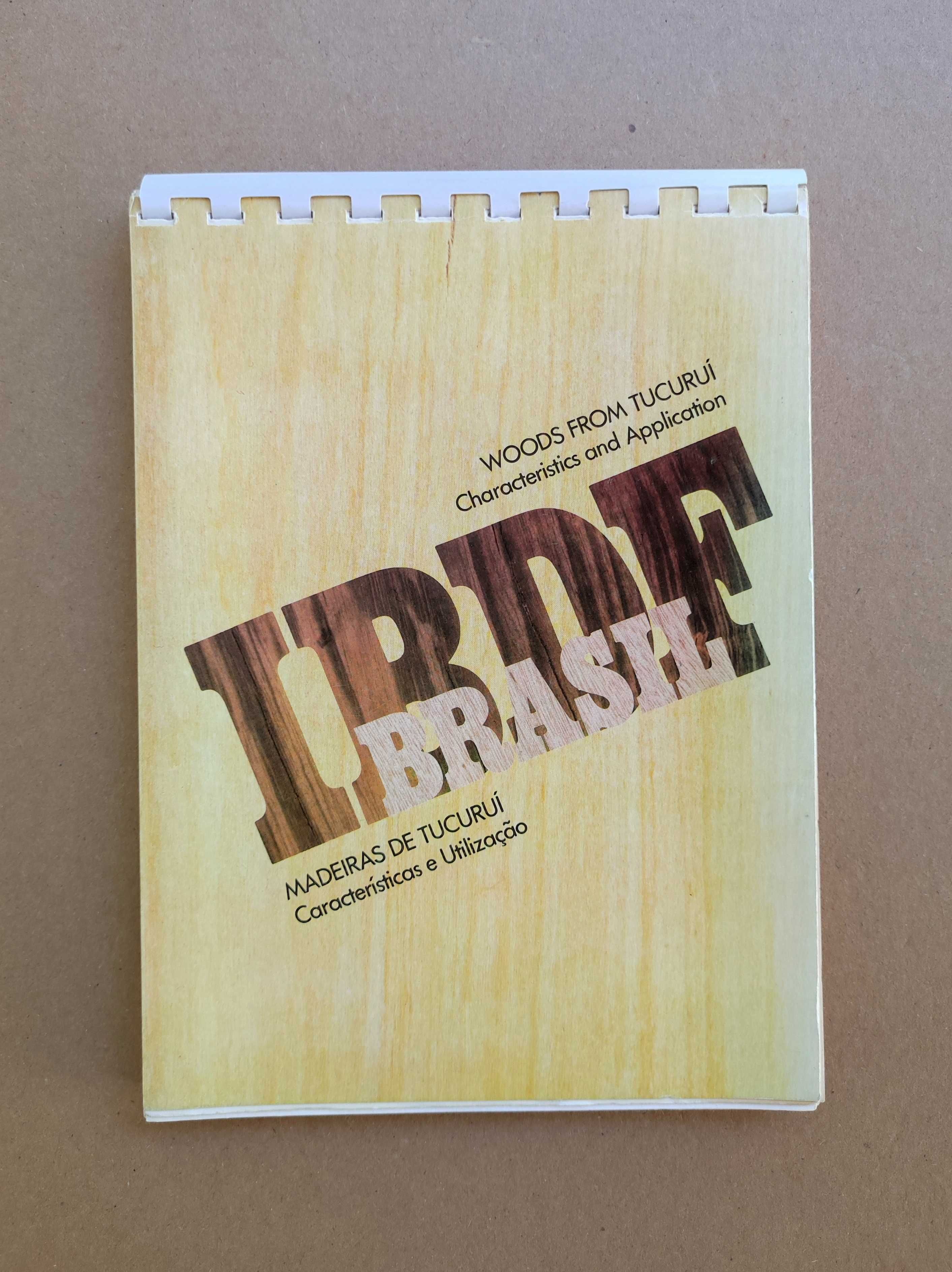 Livro Madeiras de Tucuruí características utilização IBDF 1980 Brasil