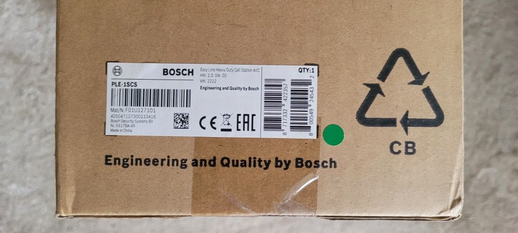 Stacja wywoławcza PLE-1SCS BOSCH