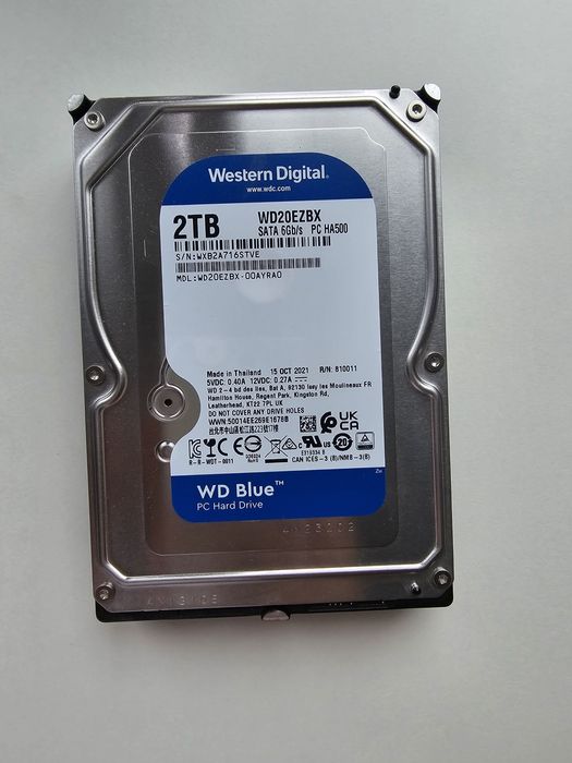 HDD 2TB 3.5 7200RPM WD Blue WD20EZBX