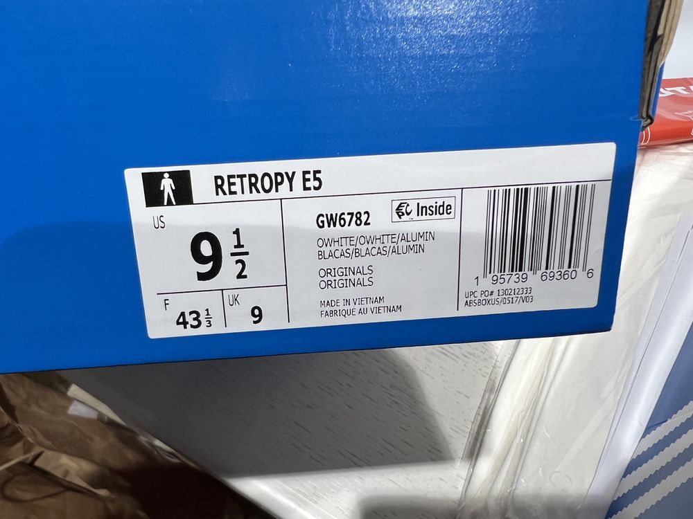 Кросівки Adidas Retropy E5 Grey GW6782