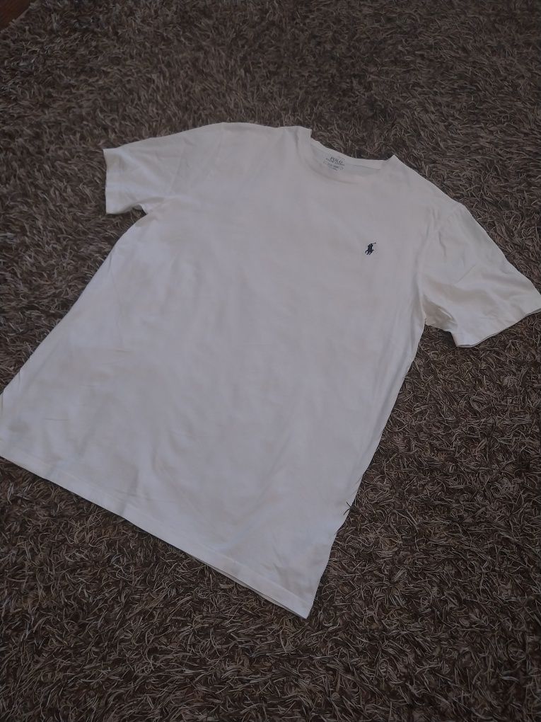 T-shirt branca Polo Ralph Lauren - Homem