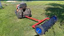Aerator trawnika napowietrzanie