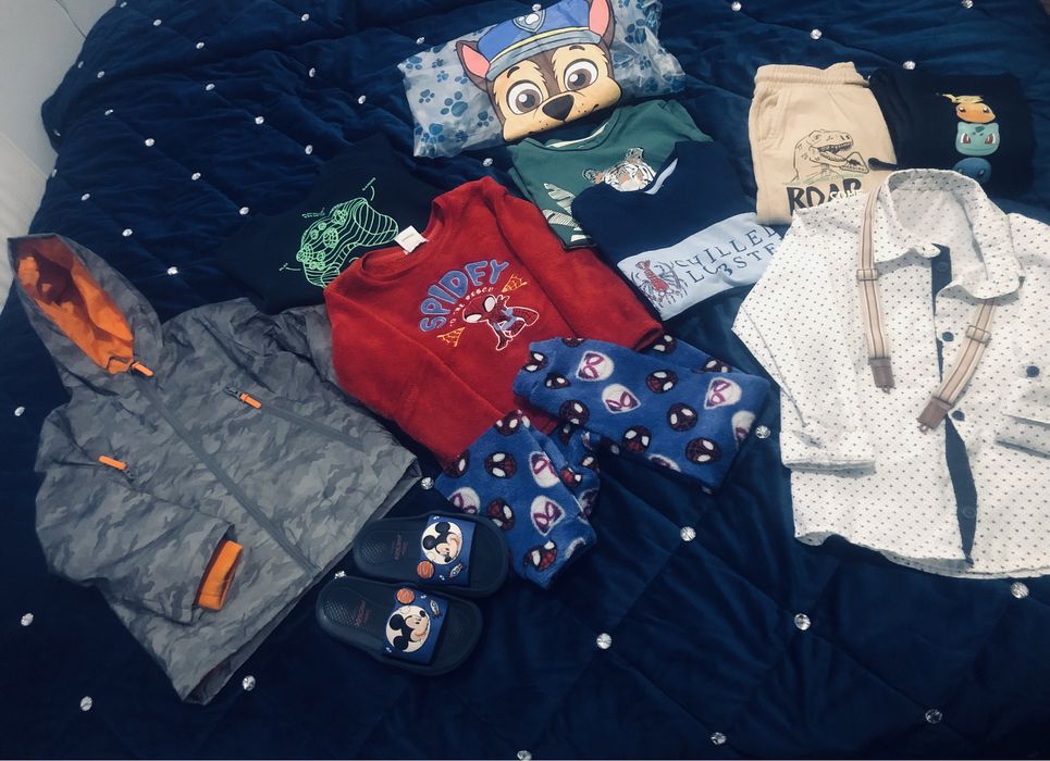 Ubranka dla chlopca 110