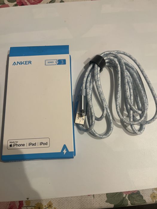 Kabel orginalny nowy do IPhone Ipad iPod Anker