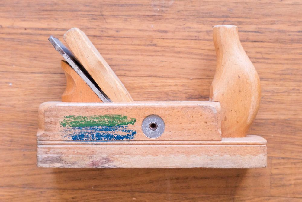 Strug ręczny drewniany Ulmia | nóż 48mm | długość 220mm