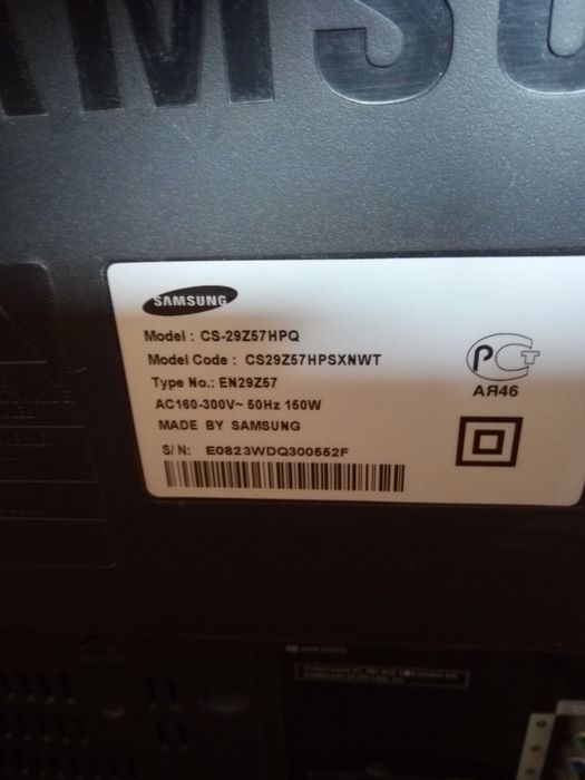 Телевізор Samsung CS-29Z57HPQ 29 дюймов(69см)