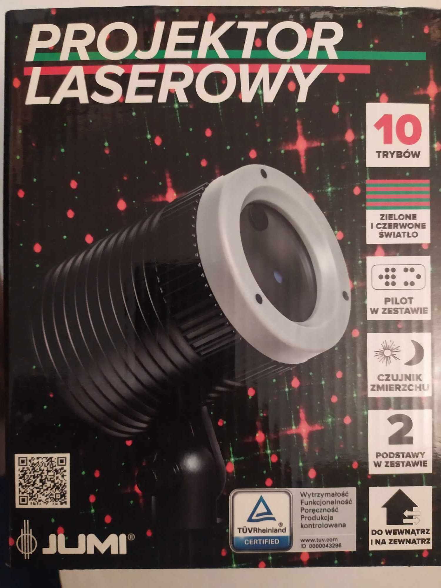 Projektor laserowy 10 trybów