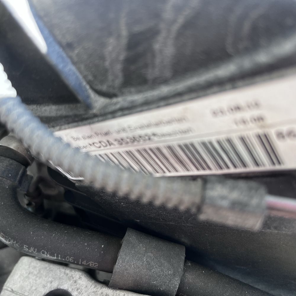 Silnik 1,8TSi 160 KM kod silnika CDA