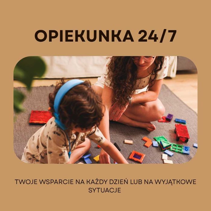 OPIEKUNKA 24/7 OPIEKA w moim domu