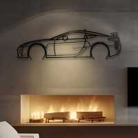 Декоративне панно картина на стіну машина Lexus LFA 56см
