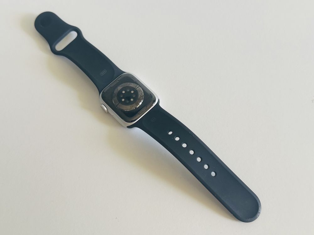 Apple Watch Series 8 41MM GPS + Cellular Silver Srebrny Bez Blokad
