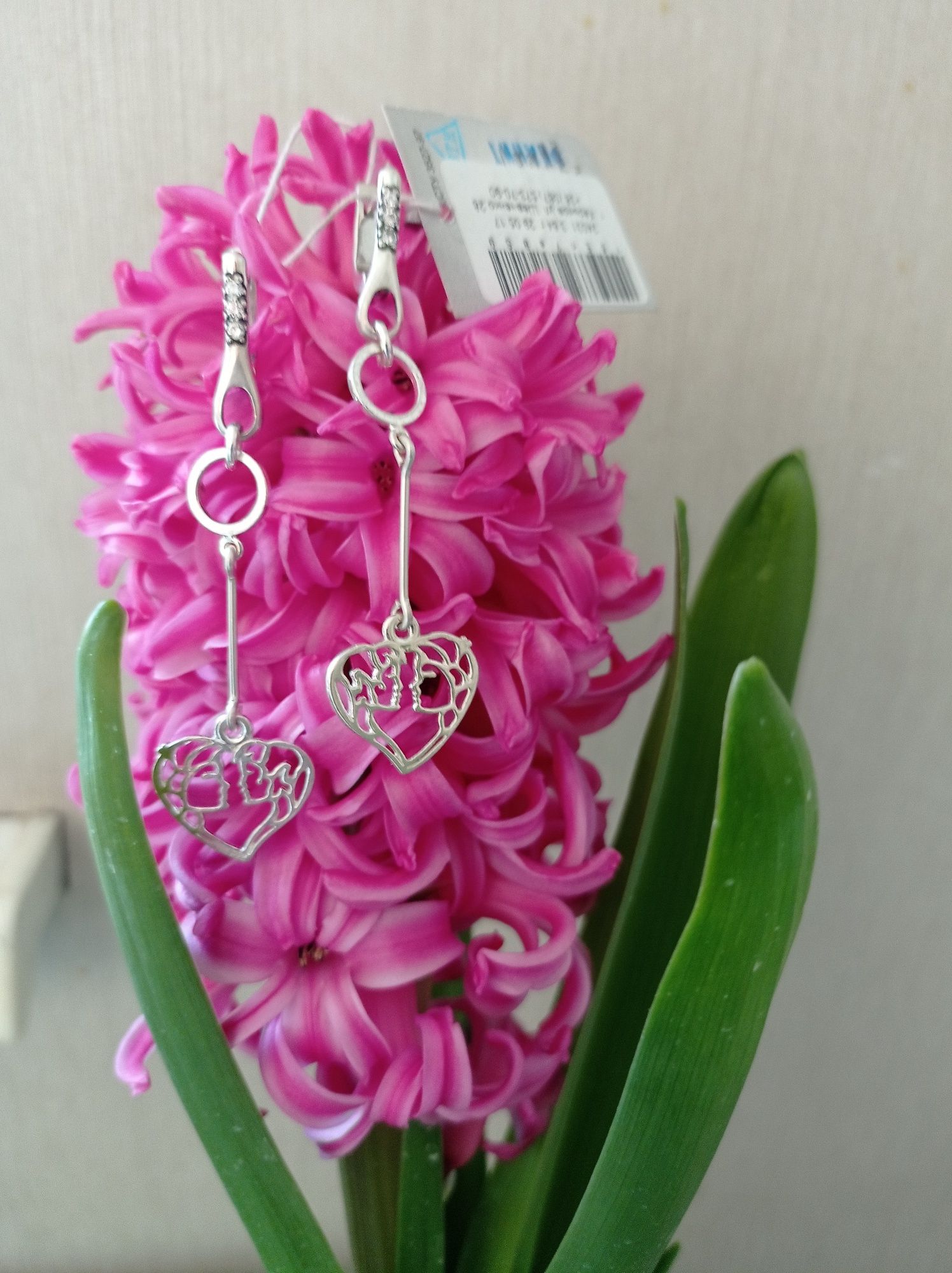 Серебряные серьги