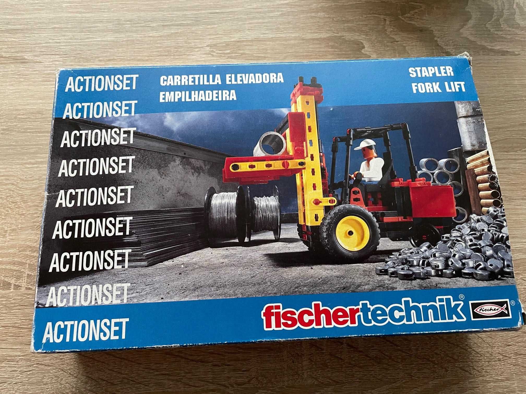 Lego Fischertechnik - wózek widłowy