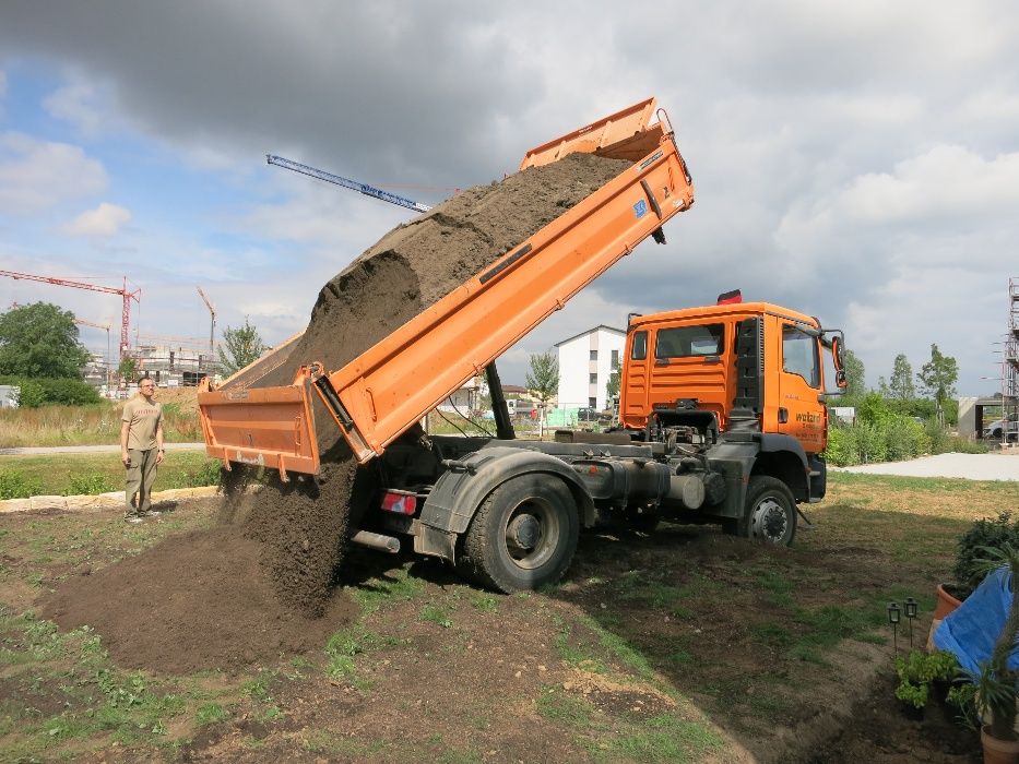 SUPER ZIEMIA ogrodowa HUMUS z transportem 5 ton KNURÓW PRODUCENT