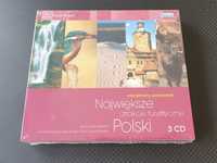 Największe atrakcje turystyczne Polski - 3CD - Nowa w folii