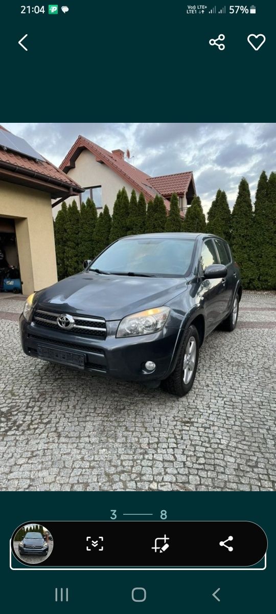 Samochód Toyota rav4 III