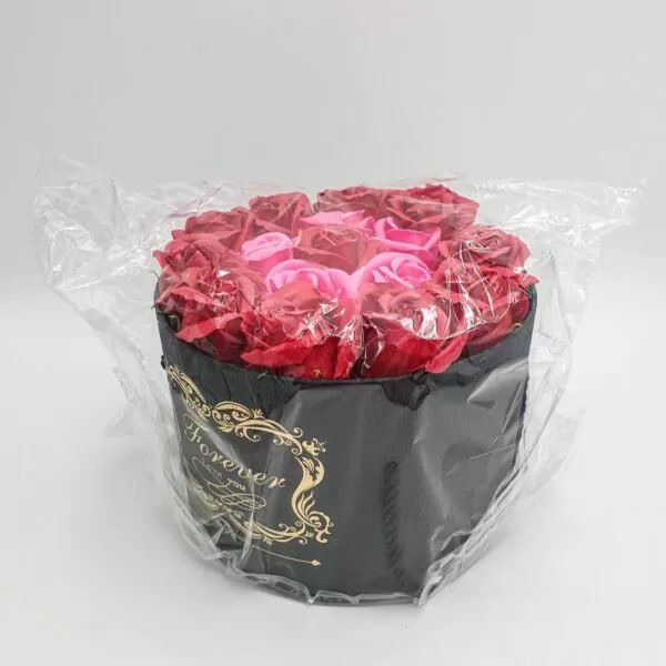 Подарочный набор мыльных роз