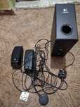 Suwofer Logitech +glosniki