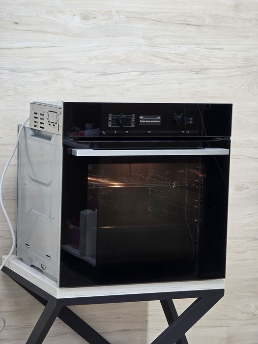 Обсиданова Духовка Miele™️ H6360 Пар Укр.мова Топ.стан Салазки