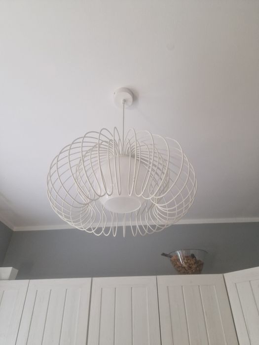 Lampa Mersey biała
