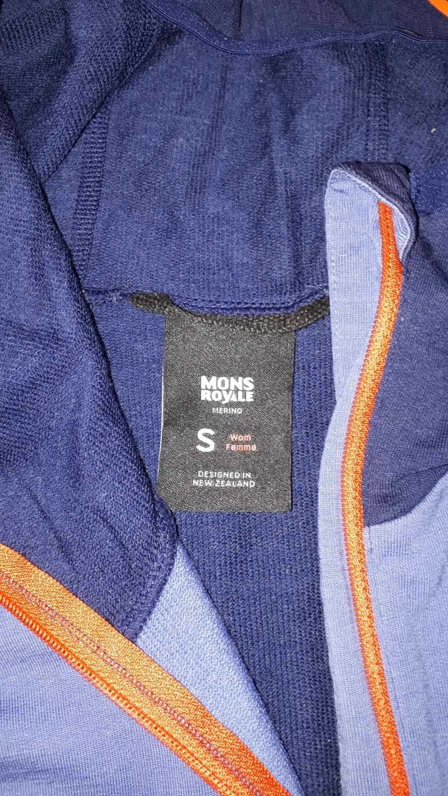 Кофта термо merino женские Mons Royale S