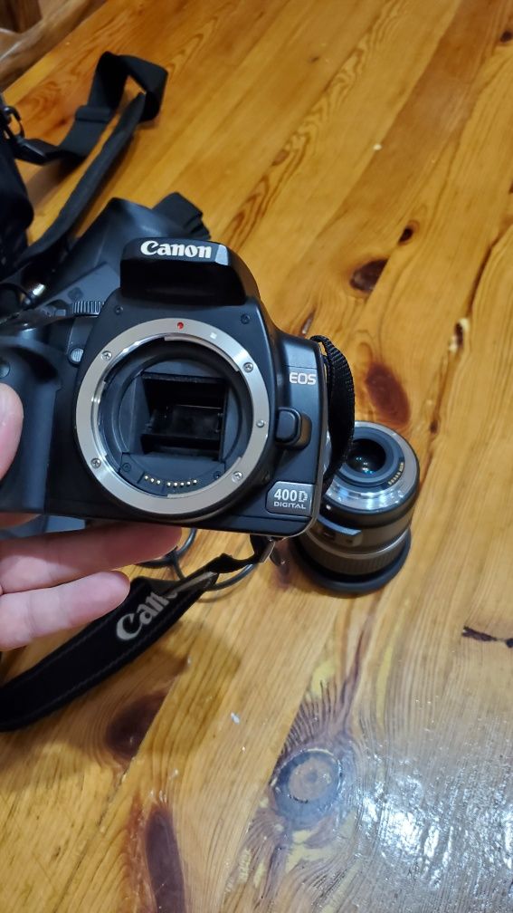 Фотоапарат, комплект Canon 400D, обєктив 17-85, спалах 580ex