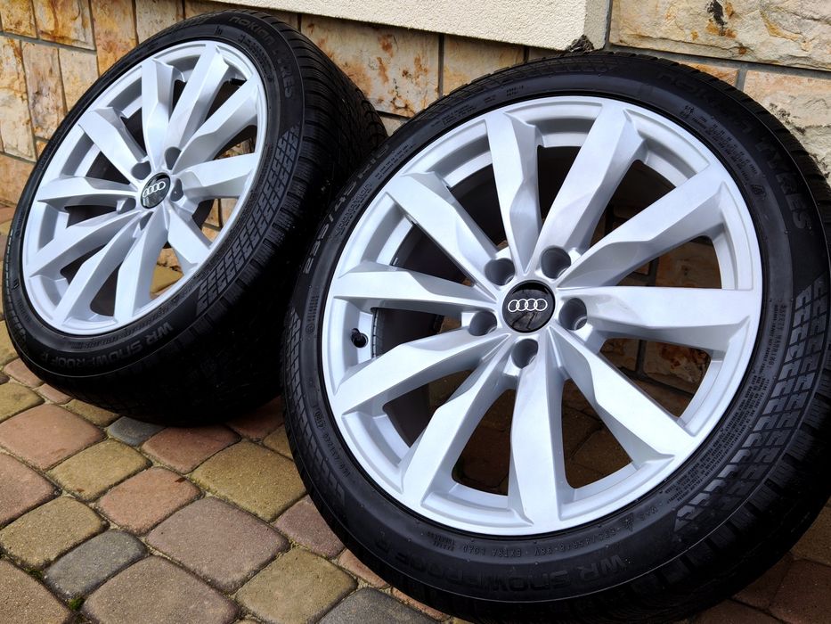 Koła zimowe 18 5x112 OEM Audi A5 A4 A6 Q3 VW Arteon / Opony 235/45