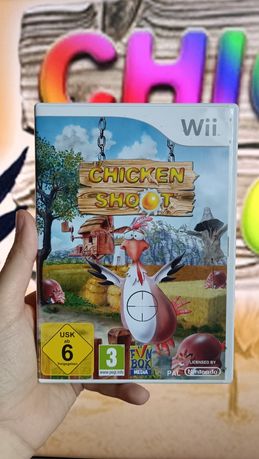 Chicken Shoot na Wii, używana, stan bardzo dobry-, ANG