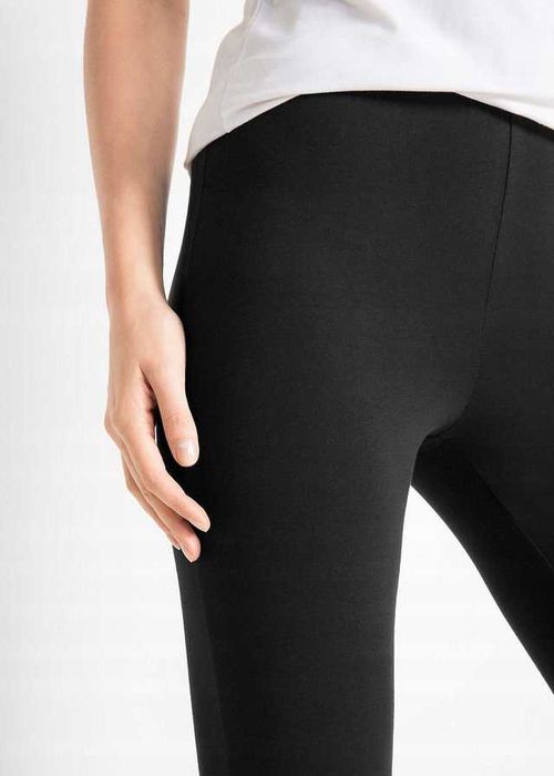 Legginsy bambusowe czarne S-6XL
