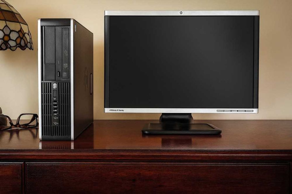 Tani komputer cały zestaw z grami do pracy internetu Windows 10 office