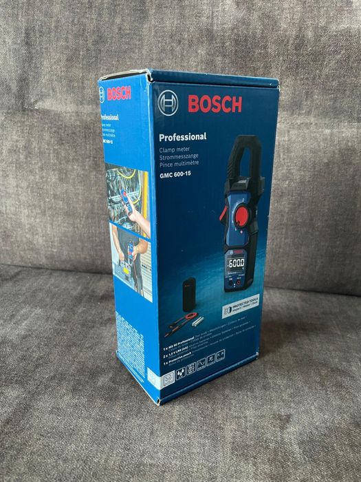 Nowy BOSCH GMC 600-15 Clamp Meter  Tester  elektryczny miernik cęgowy