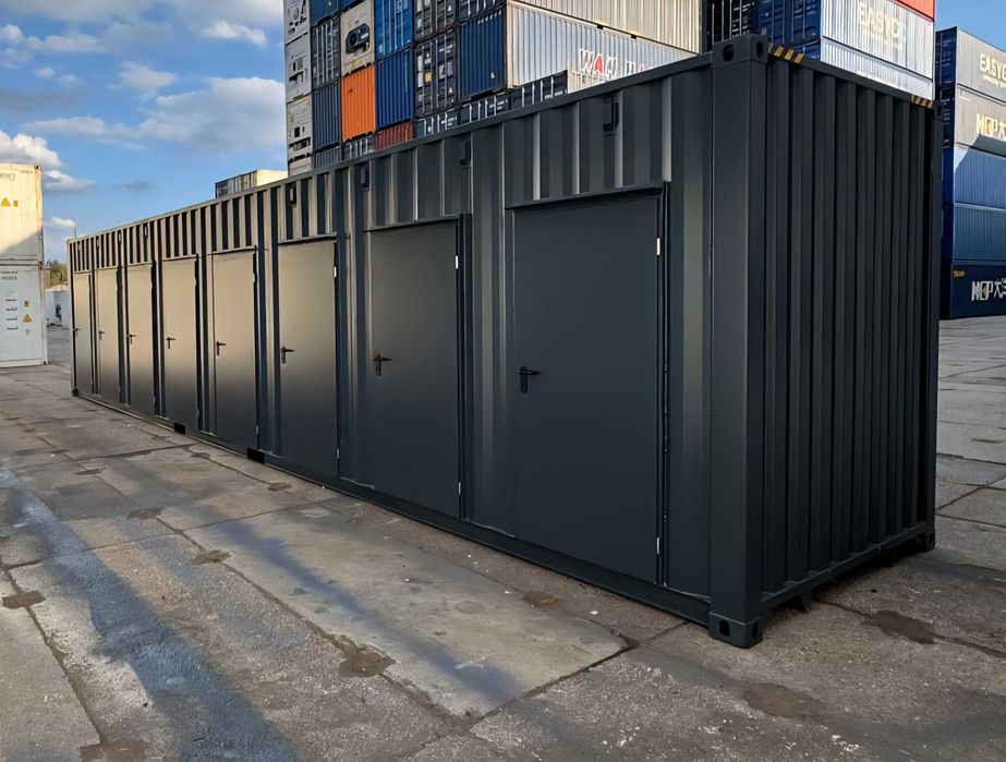 Modyfikacje/Przeróbki/Adaptacje kontenerów morskich magazynowych