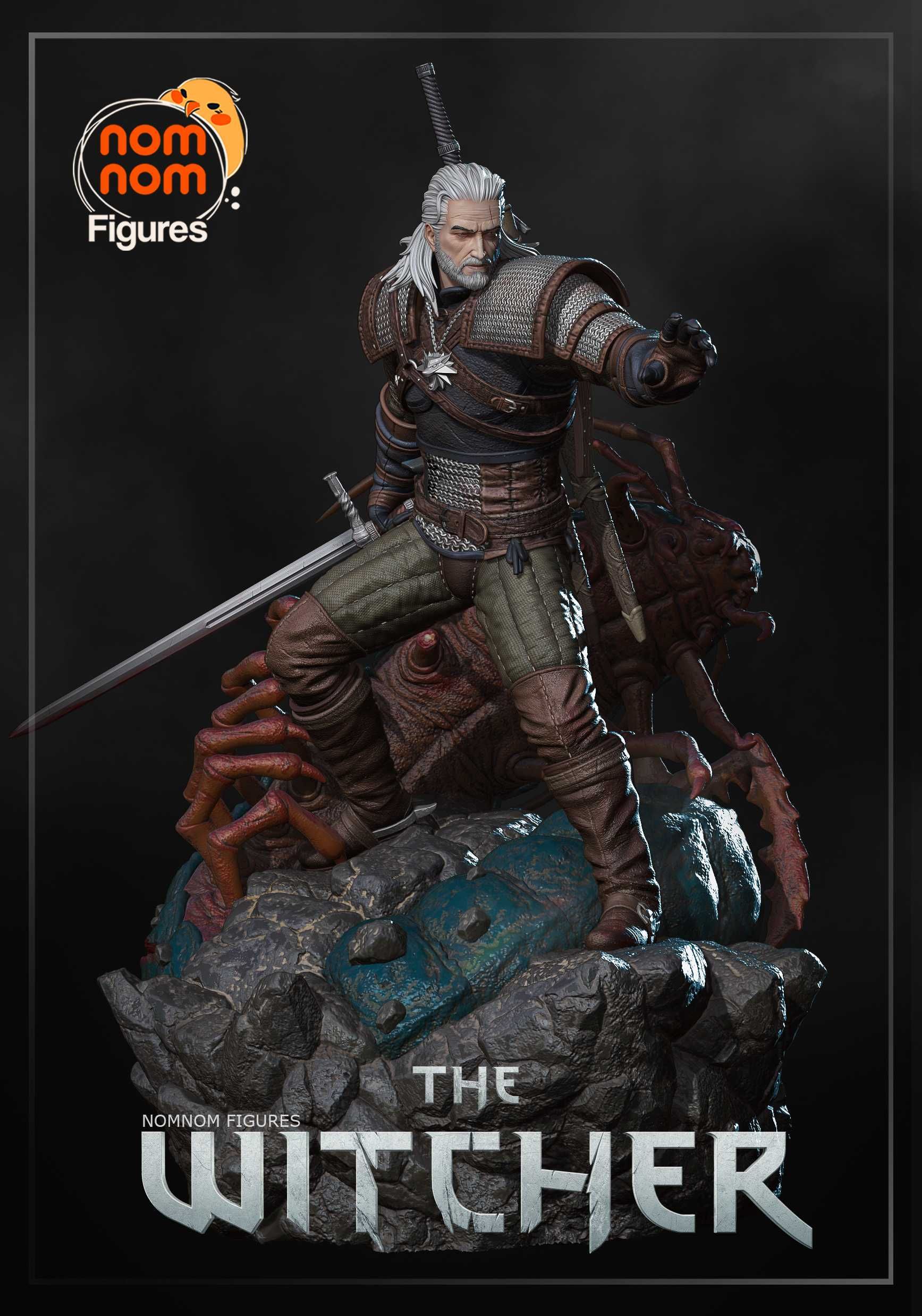 Figurka Geralt z Rivii