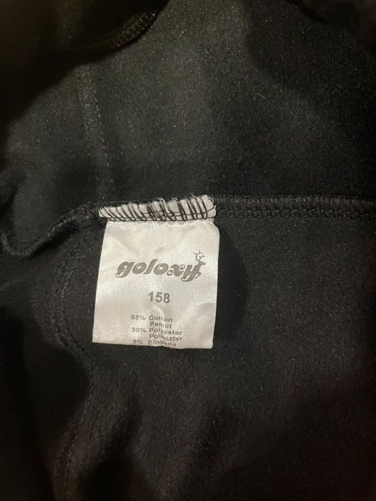 ciepłe spodnie getry legginsy 158 nowe zamki unikat