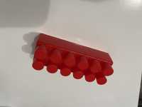Klocek plastikowy dwanascienoczek czerwony rafbi