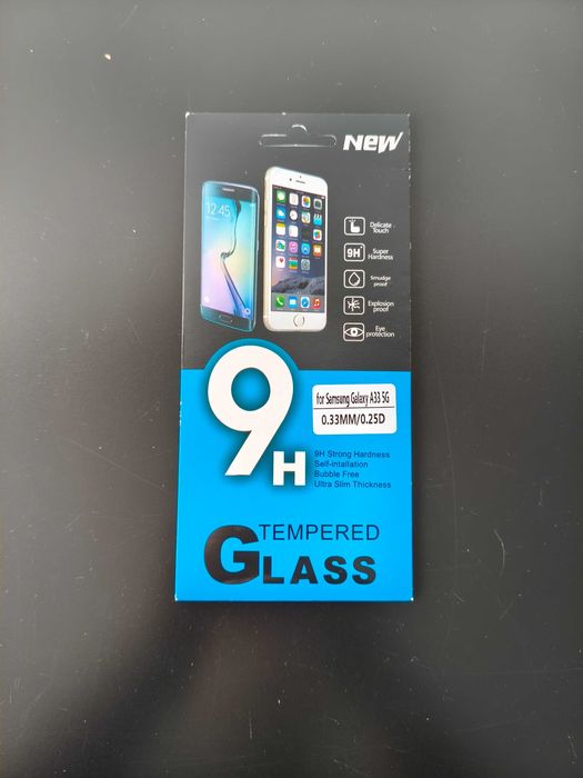 Szkło ochronne, hartowane (Samsung Galaxy A33 5G) - nowe