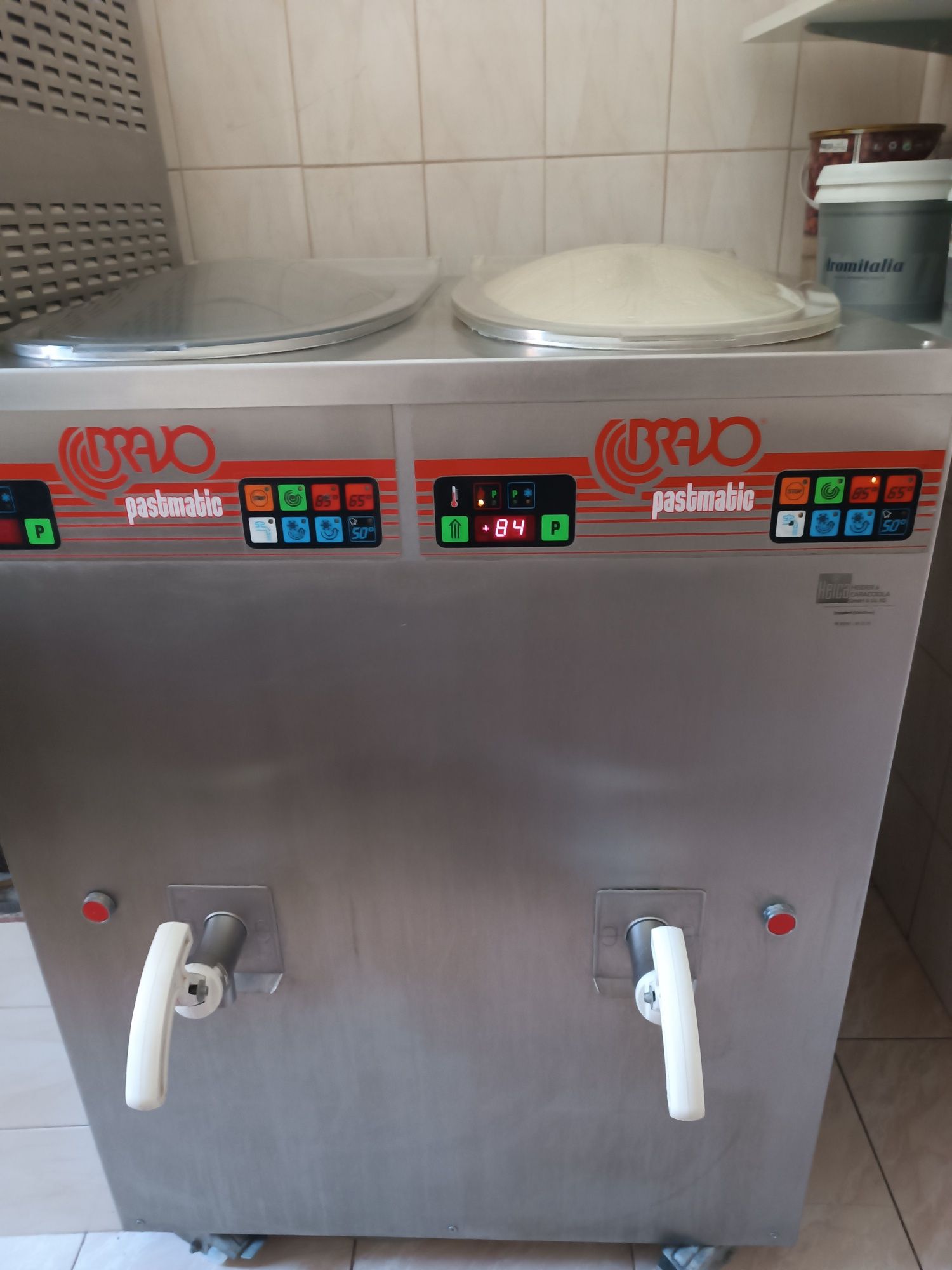 Pasteryzator do lodów bravo 2x60L jak carpigiani