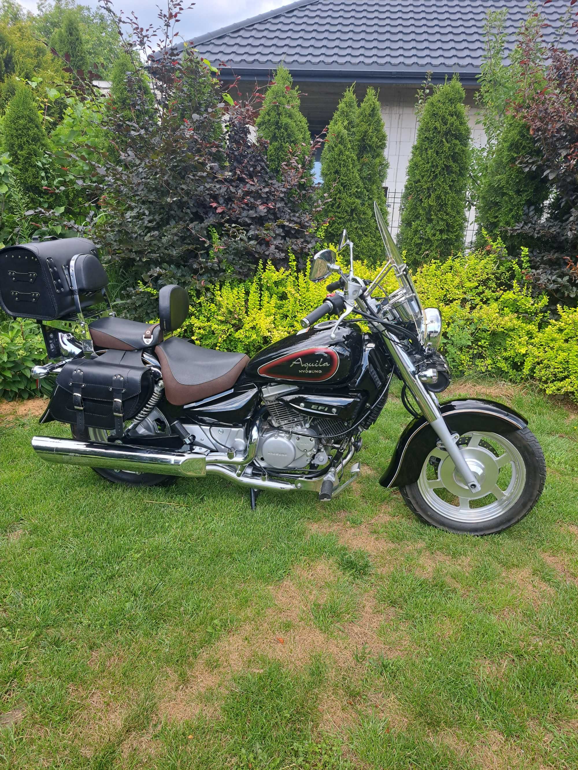 sprzedam hyosung aquila 6215 przebieg 2018r
