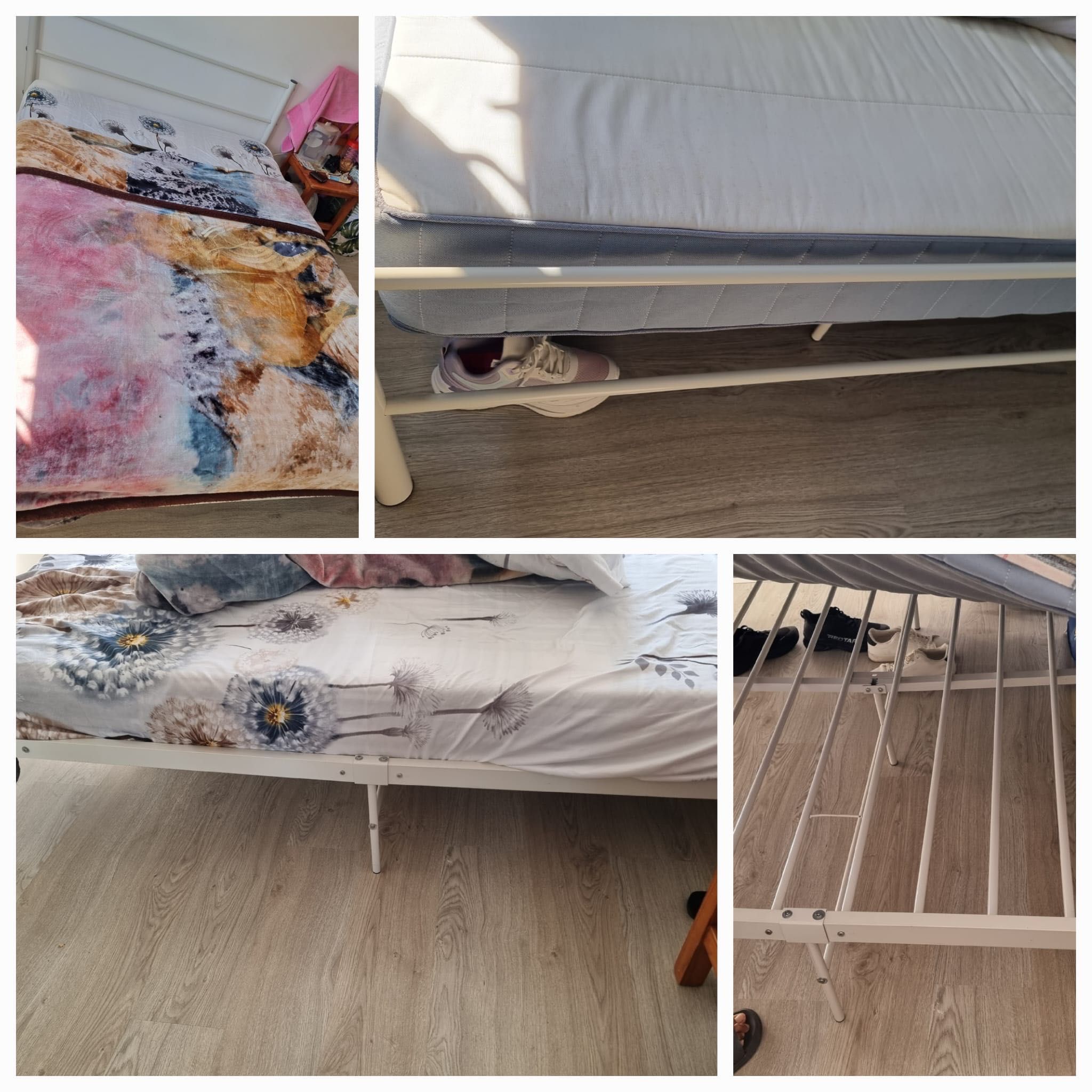 Double Bad with mattress