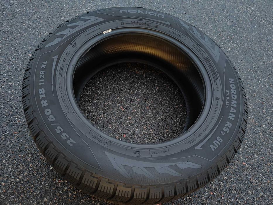 R18 255 60 шини зимові Nokian Nordman RS2 як нові агресивні арктичні