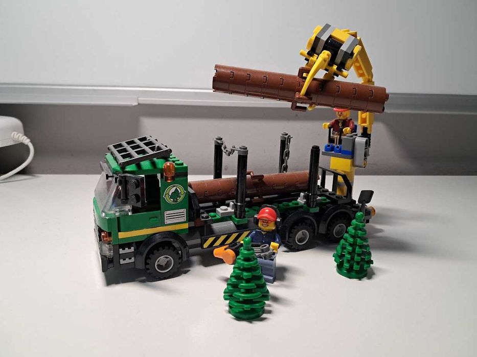 Zestaw lego 60059 Ciężarówka do przewozu drewna