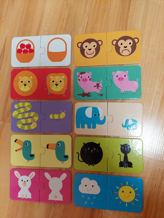 Puzzle Czuczu buzie i przeciwieństwa